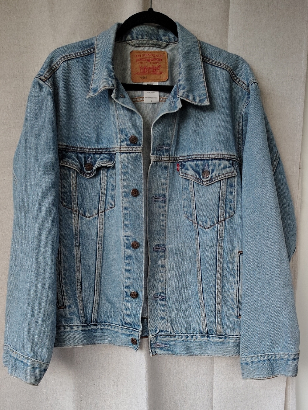 Levi's Light Blue Vintage-Style Denim Jacket